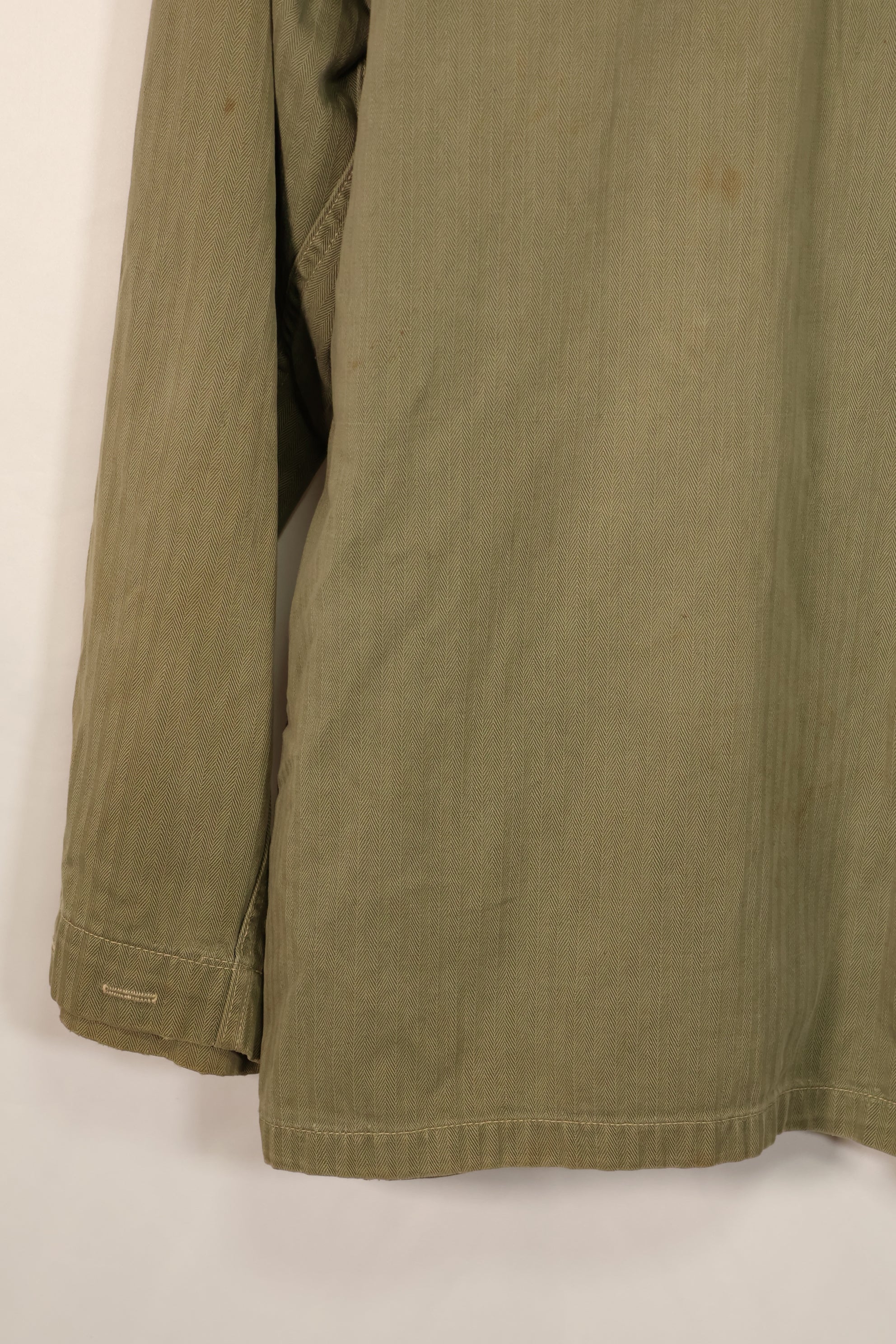 実物　アメリカ海兵隊　USMC M44　HBT　ユーティリティジャケット　中古品