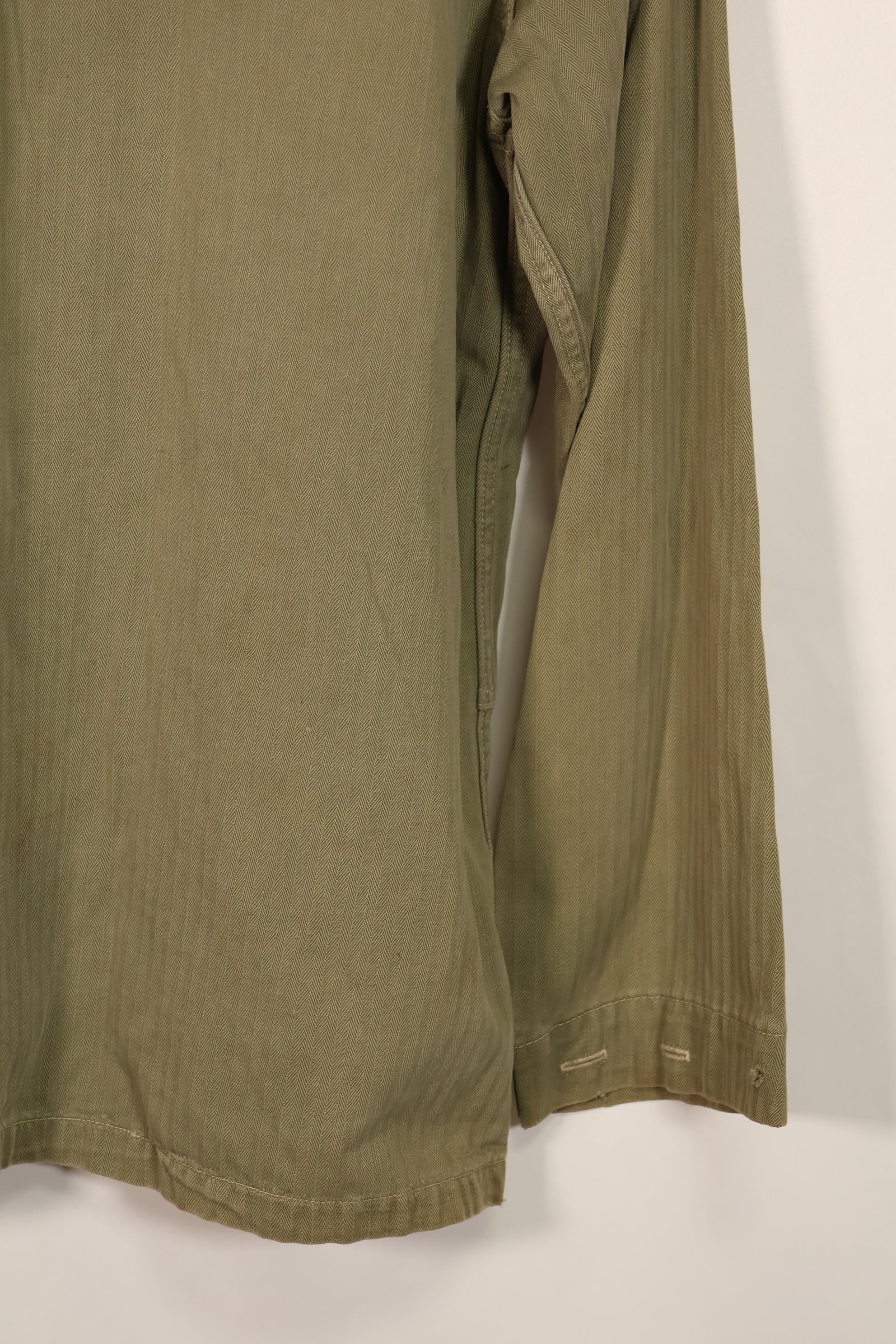 実物　アメリカ海兵隊　USMC M44　HBT　ユーティリティジャケット　中古品