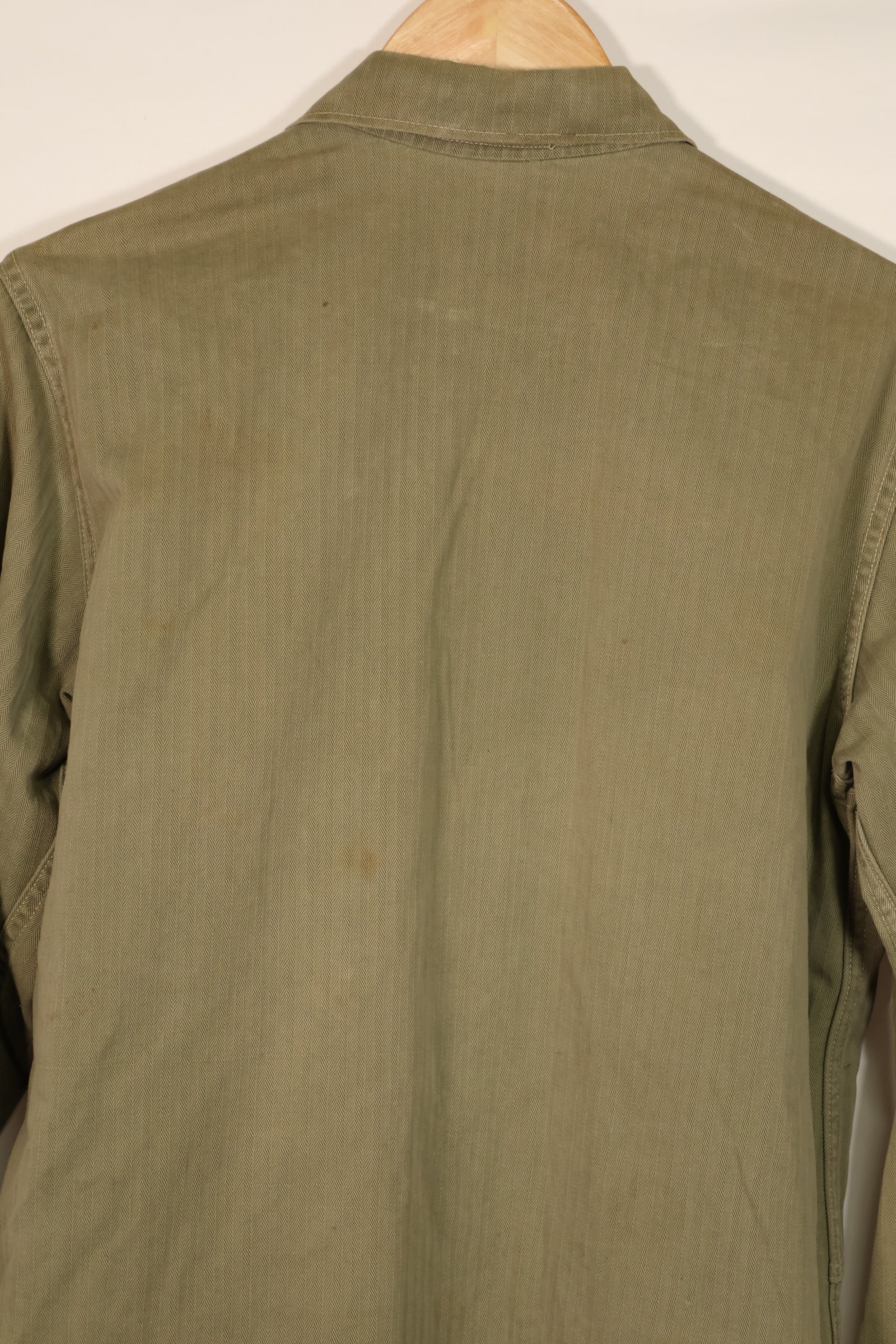 実物　アメリカ海兵隊　USMC M44　HBT　ユーティリティジャケット　中古品