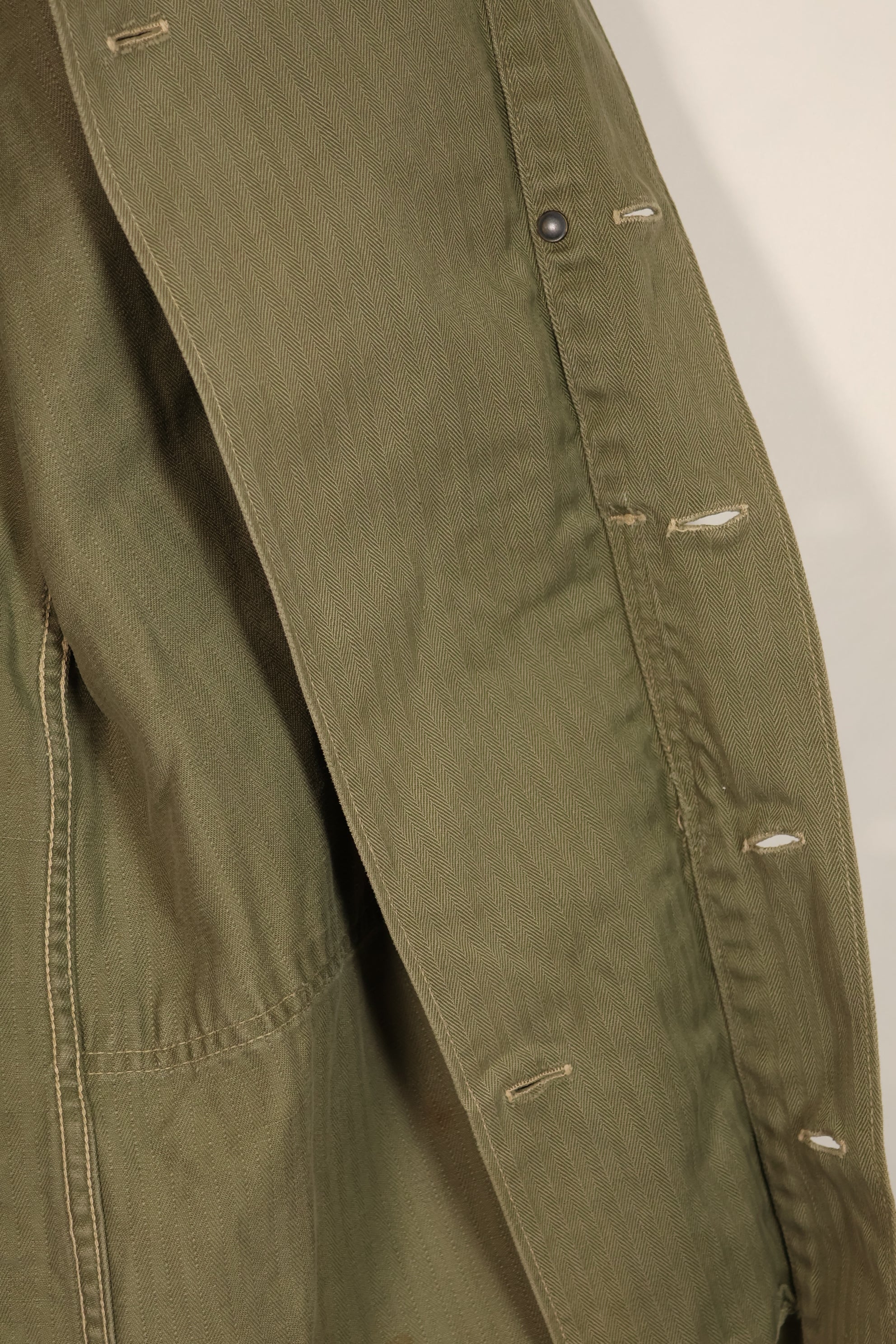 実物　アメリカ海兵隊　USMC M44　HBT　ユーティリティジャケット　中古品