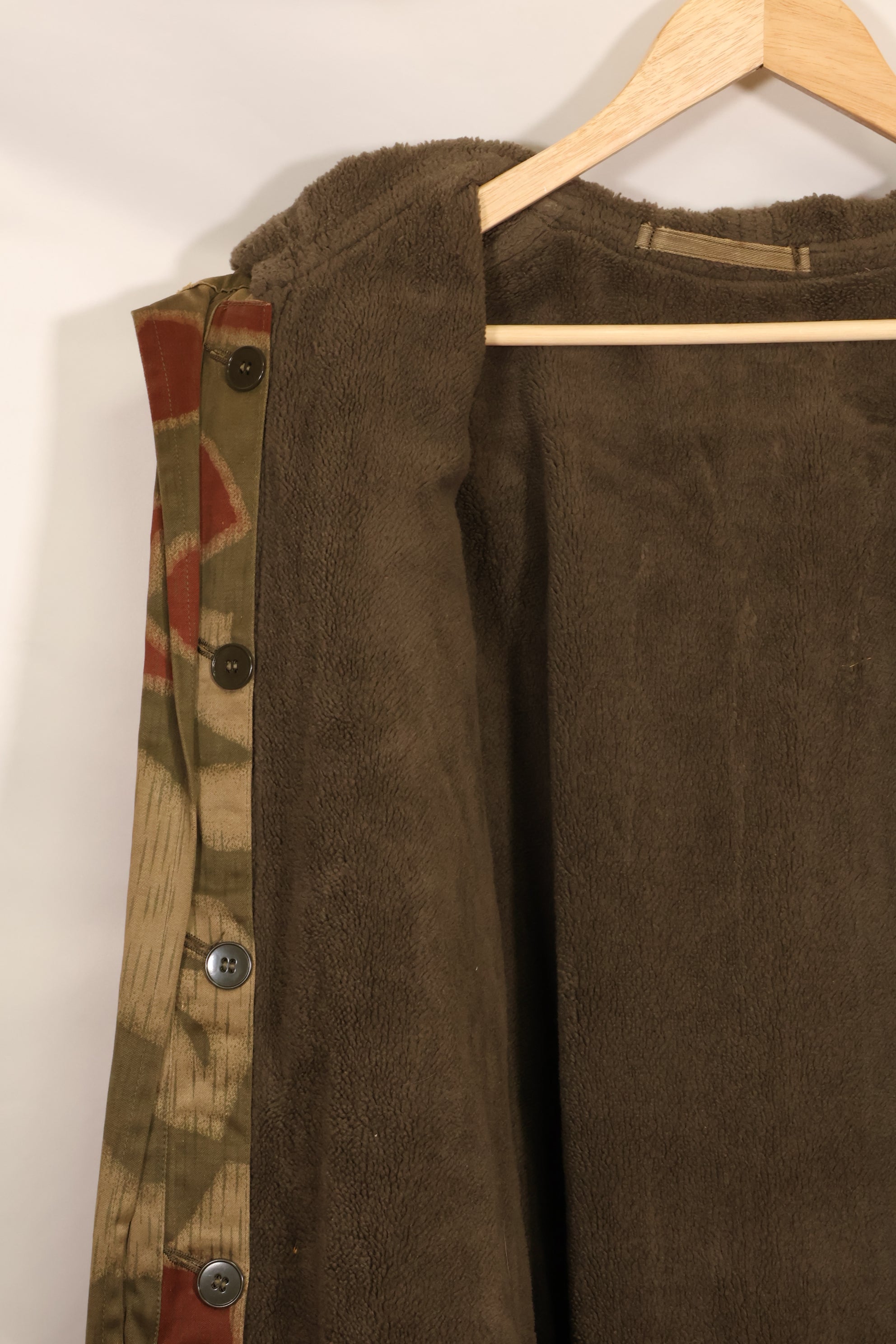 1960年代〜70年代　西ドイツ　BGS　タン&ウォーター迷彩　フィールドパーカー　ライナー付　中古品