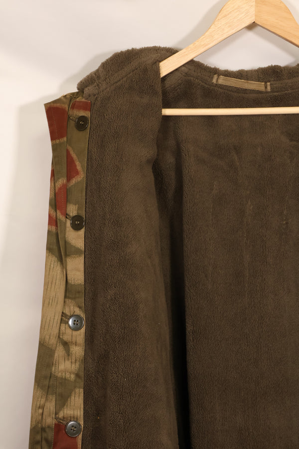 1960年代〜70年代　西ドイツ　BGS　タン&ウォーター迷彩　フィールドパーカー　ライナー付　中古品