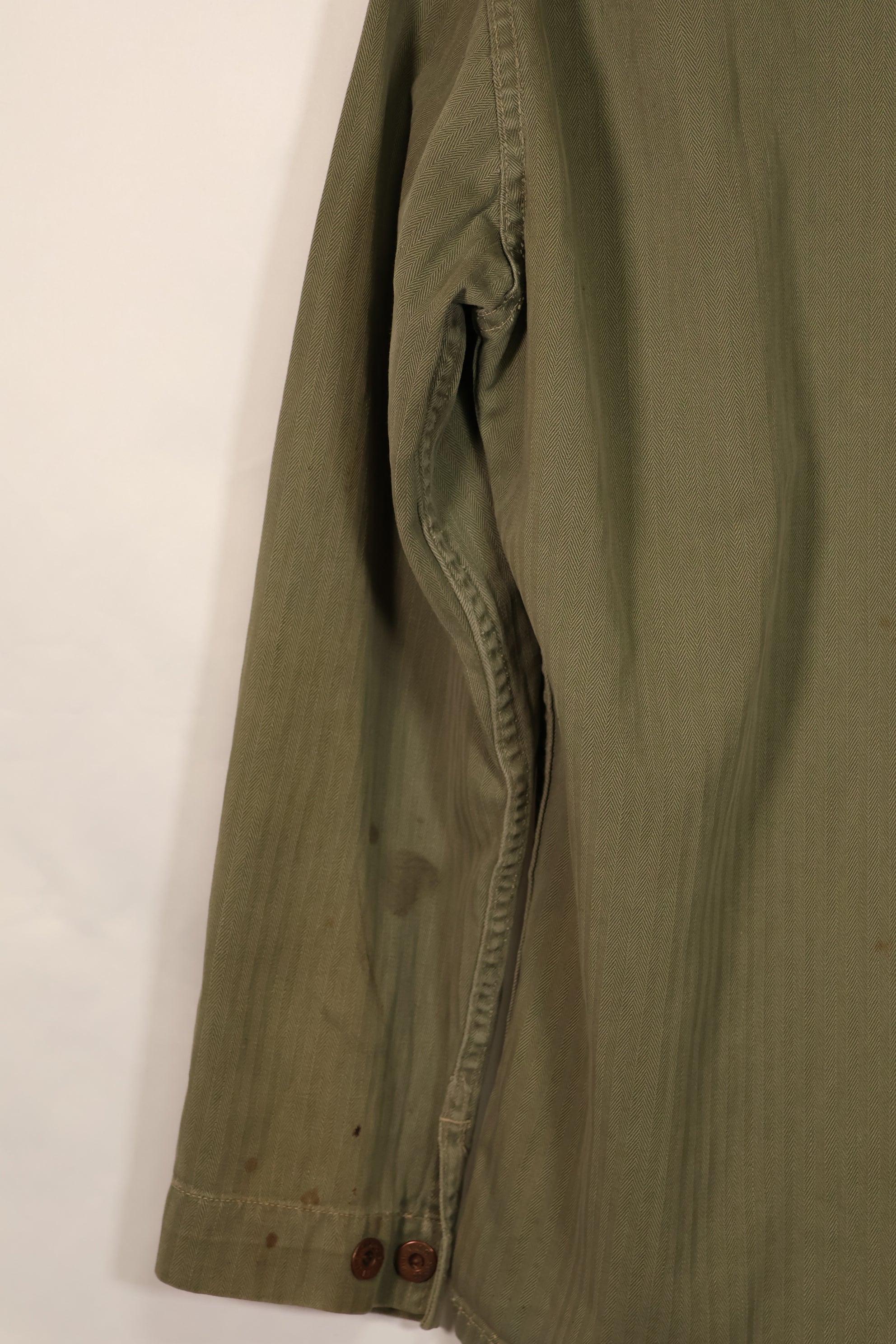 実物　アメリカ海兵隊　USMC M41　HBT ユーティリティジャケット　中古品　A