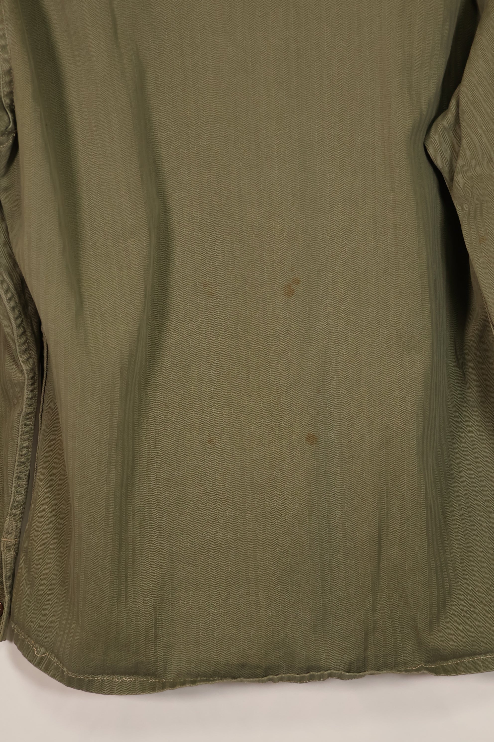 実物　アメリカ海兵隊　USMC M41　HBT ユーティリティジャケット　中古品　A