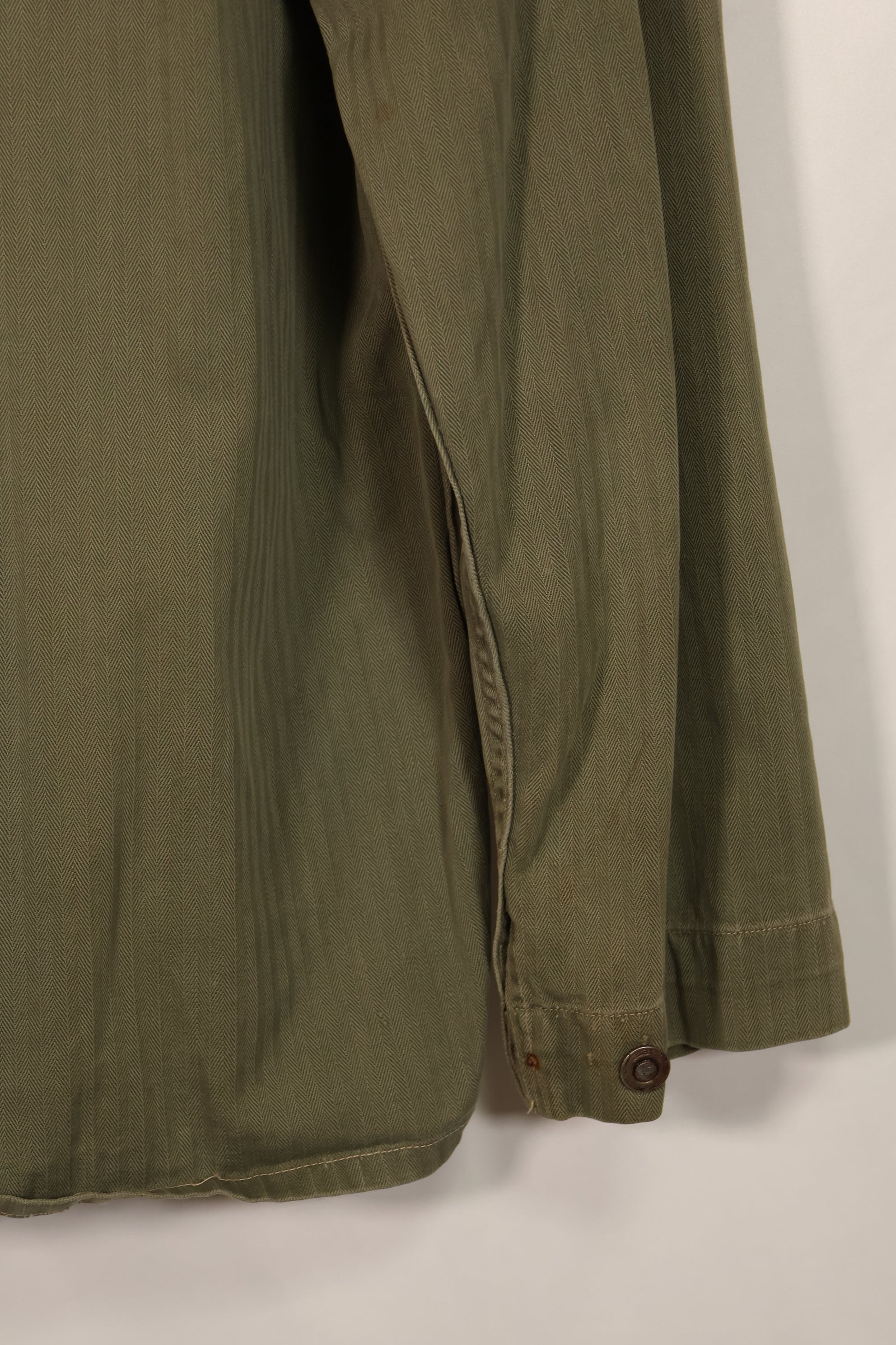 実物　アメリカ海兵隊　USMC M41　HBT ユーティリティジャケット　中古品　A