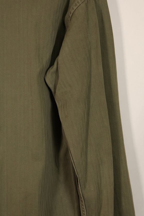 実物　アメリカ海兵隊　USMC M41　HBT ユーティリティジャケット　中古品　A