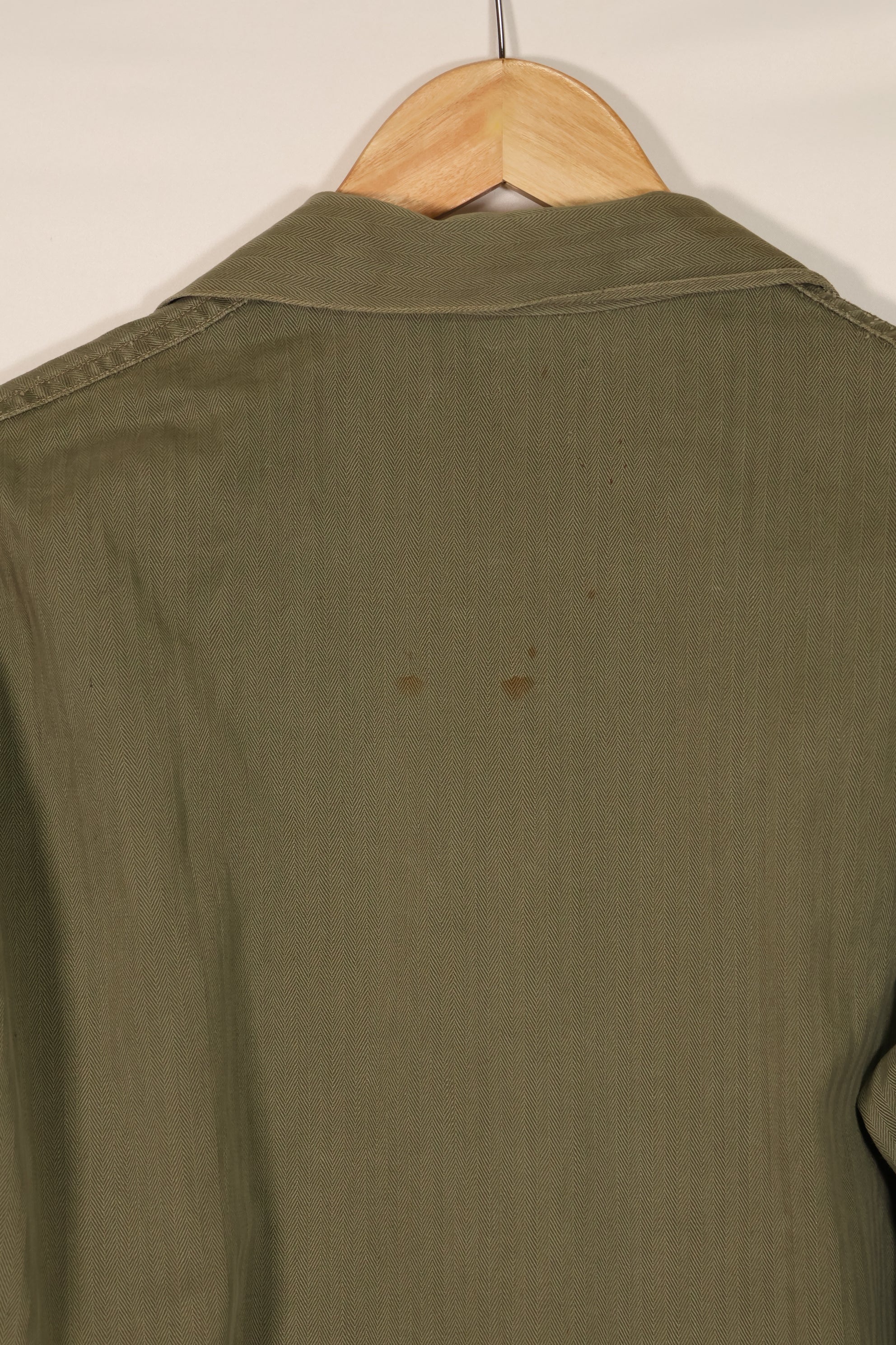 実物　アメリカ海兵隊　USMC M41　HBT ユーティリティジャケット　中古品　A