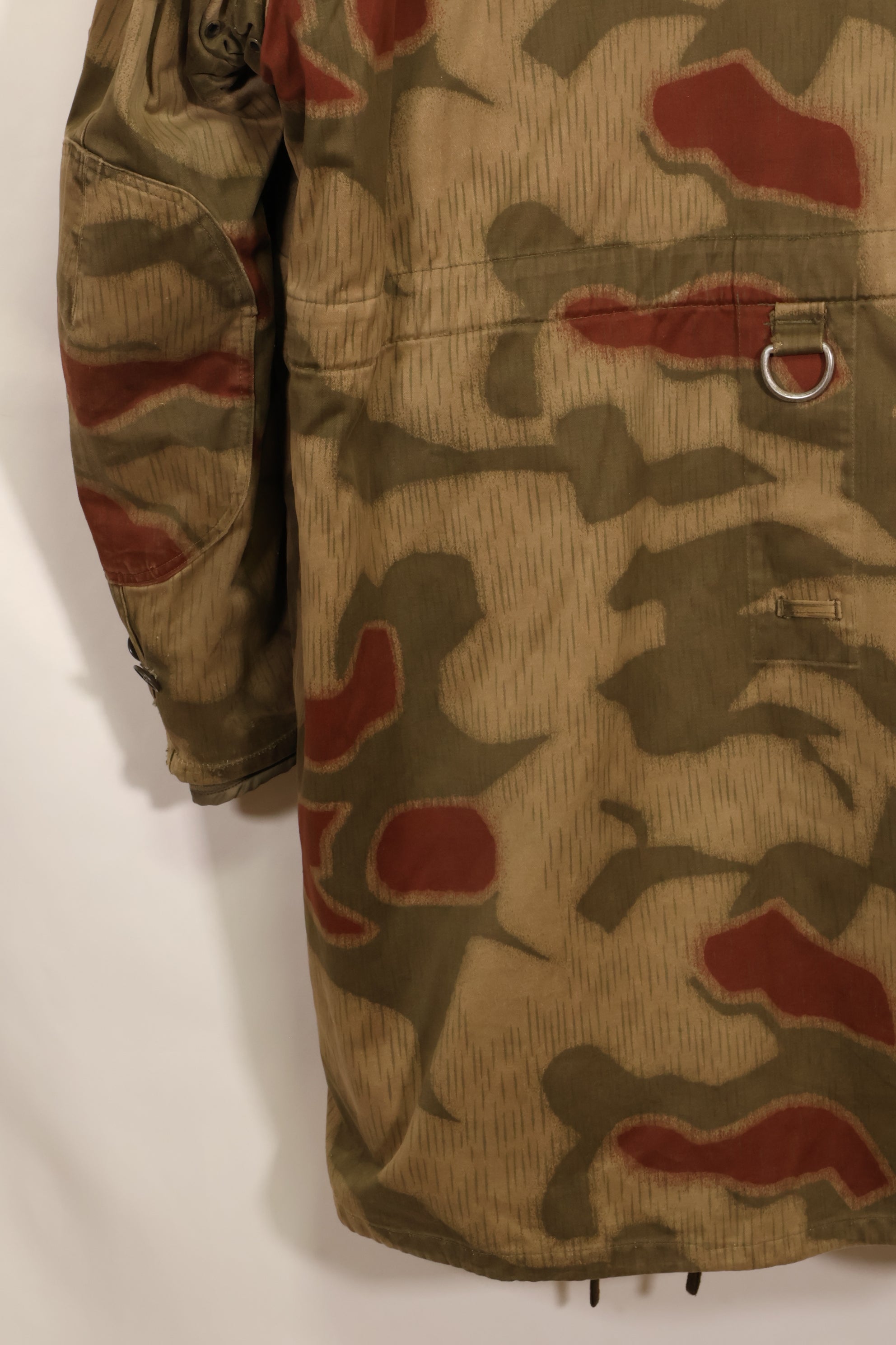 1960年代〜70年代　西ドイツ　BGS　タン&ウォーター迷彩　フィールドパーカー　ライナー付　中古品