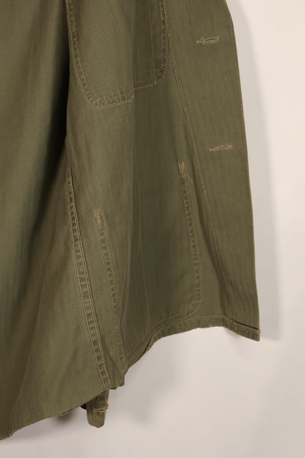 実物　アメリカ海兵隊　USMC M41　HBT ユーティリティジャケット　中古品　A