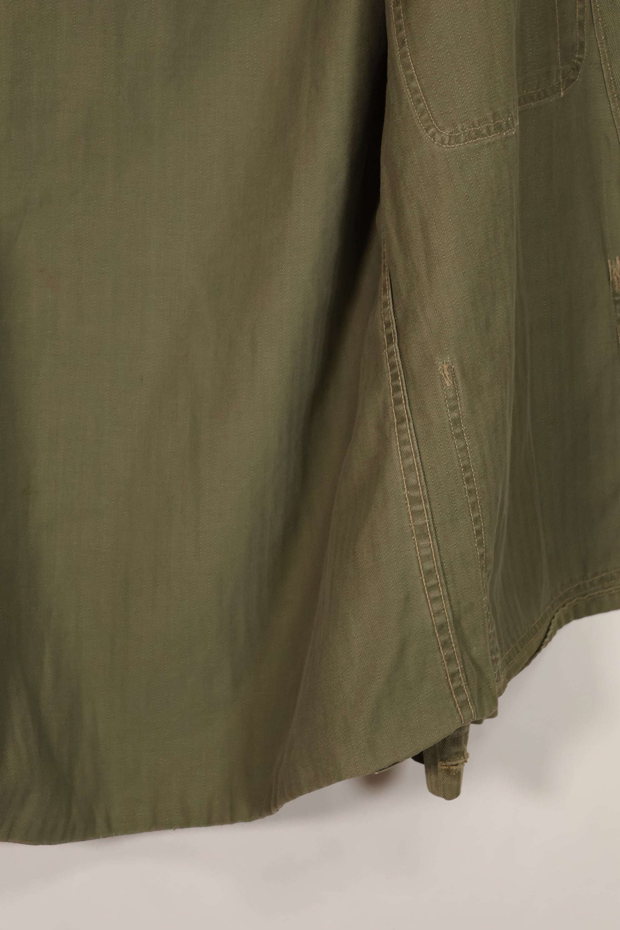 実物　アメリカ海兵隊　USMC M41　HBT ユーティリティジャケット　中古品　A