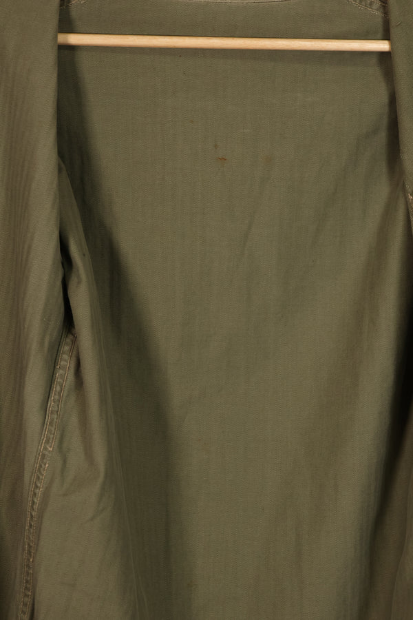 実物　アメリカ海兵隊　USMC M41　HBT ユーティリティジャケット　中古品　A