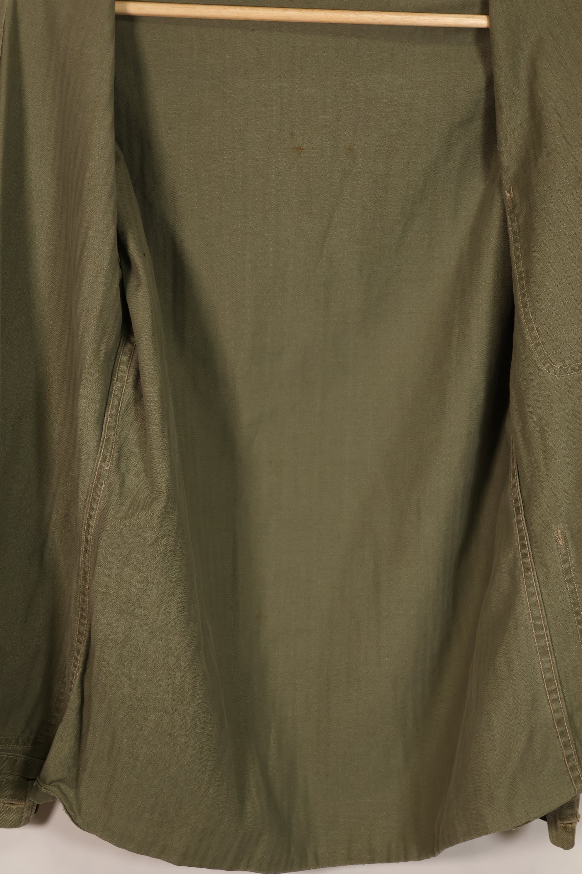 実物　アメリカ海兵隊　USMC M41　HBT ユーティリティジャケット　中古品　A