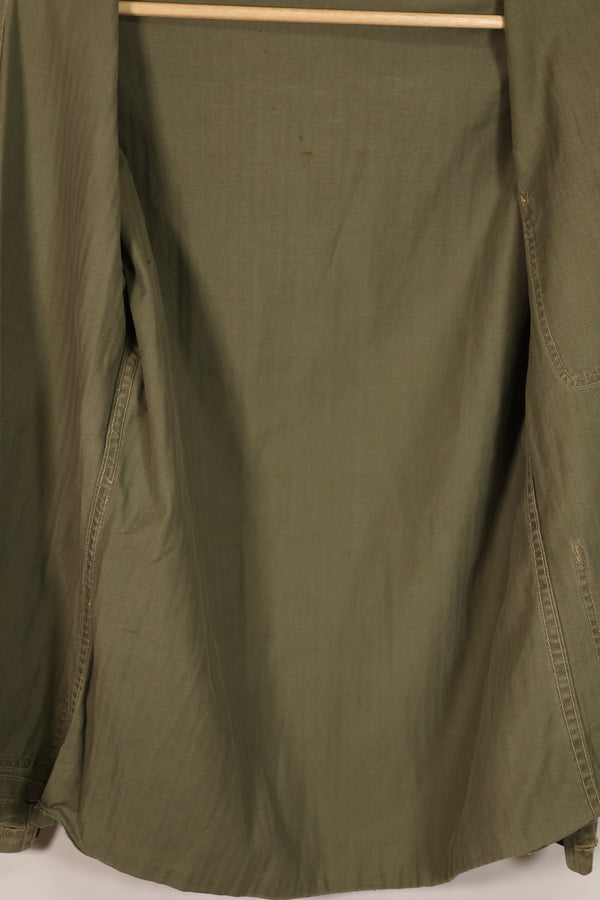 実物　アメリカ海兵隊　USMC M41　HBT ユーティリティジャケット　中古品　A