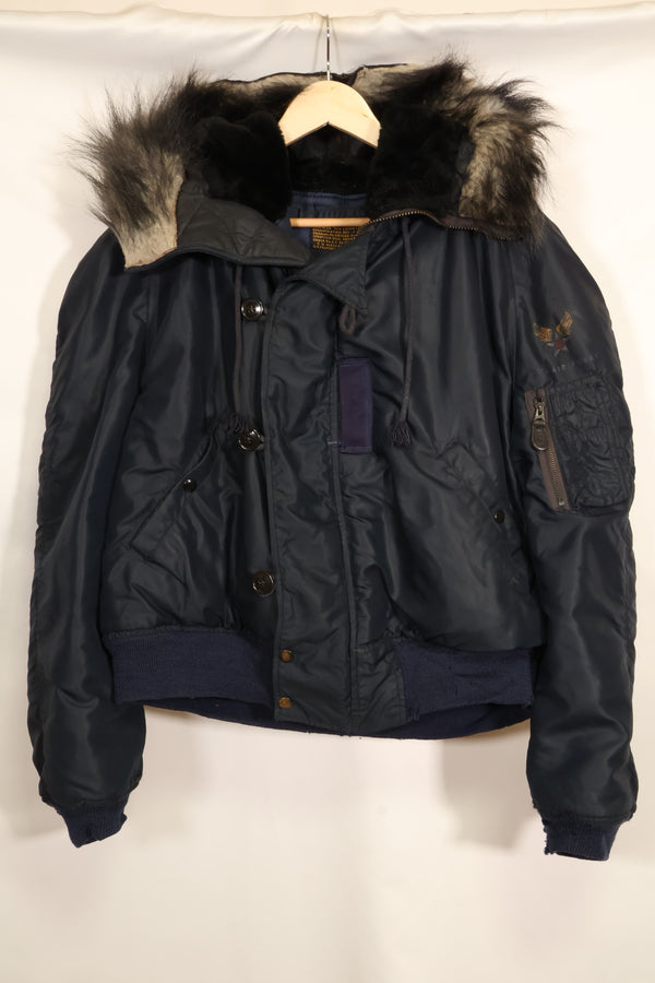 1950年代中期頃　X-LARGE　アメリカ空軍　N2-A　フライトジャケット　ヘビーゾーン　中古品