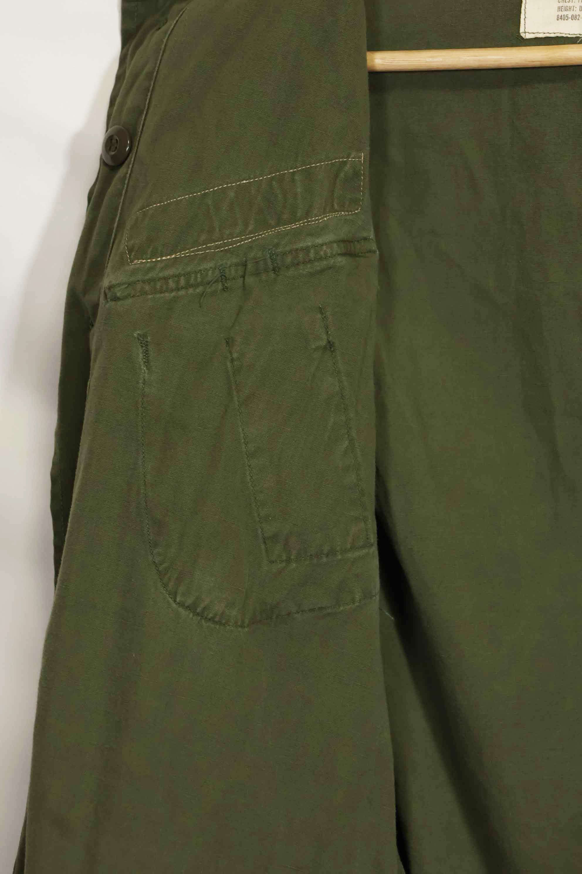 1965〜66年頃　2nd Model ジャングルファティーグ　ジャケット　S-L　パッチ付き　中古品