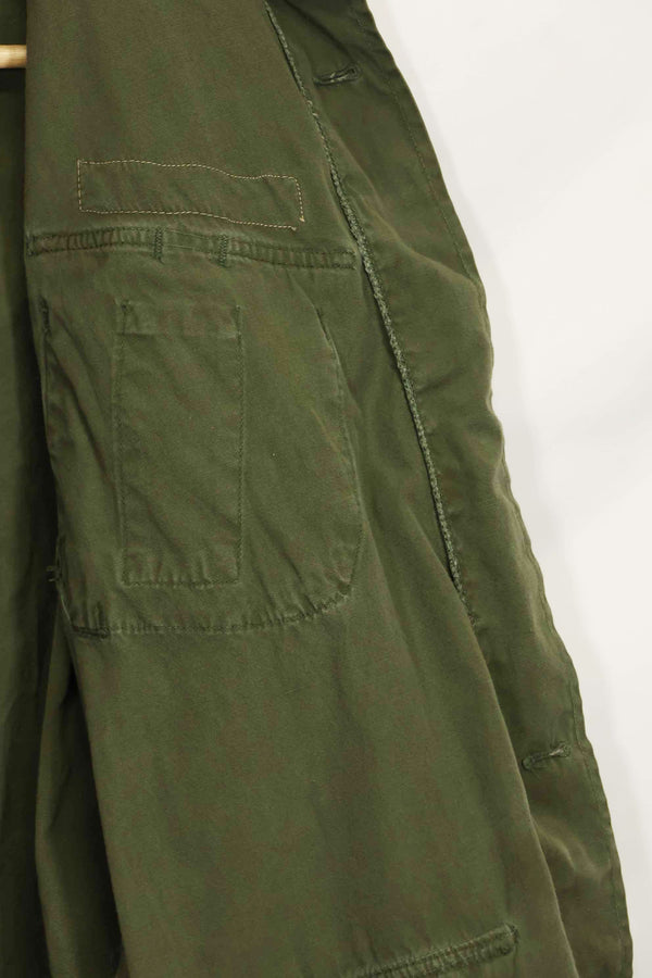 1965〜66年頃　2nd Model ジャングルファティーグ　ジャケット　S-L　パッチ付き　中古品