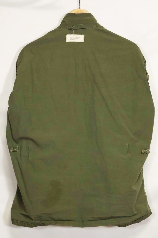 1965〜66年頃　2nd Model ジャングルファティーグ　ジャケット　S-L　パッチ付き　中古品