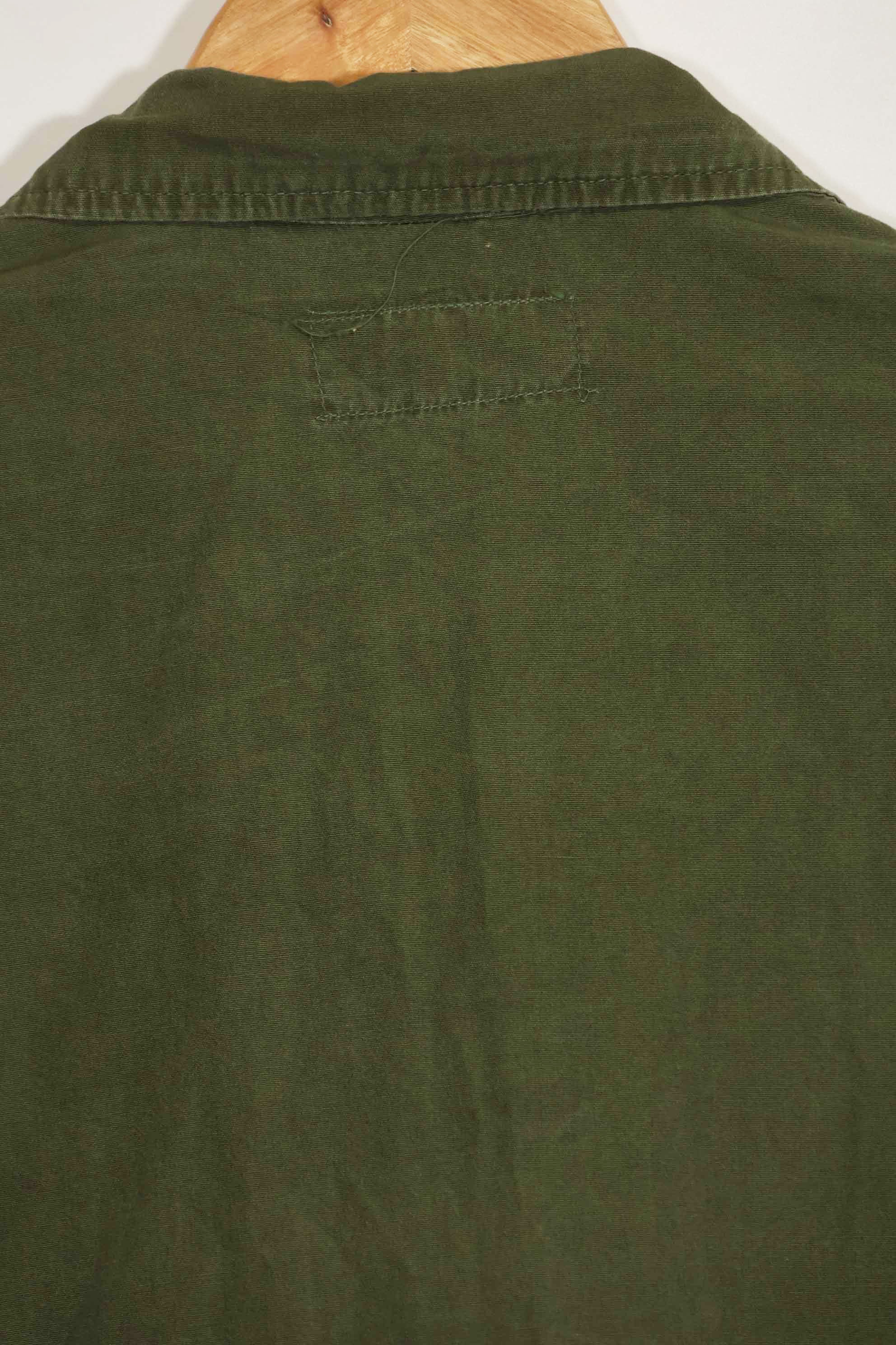 1965〜66年頃　2nd Model ジャングルファティーグ　ジャケット　S-L　パッチ付き　中古品