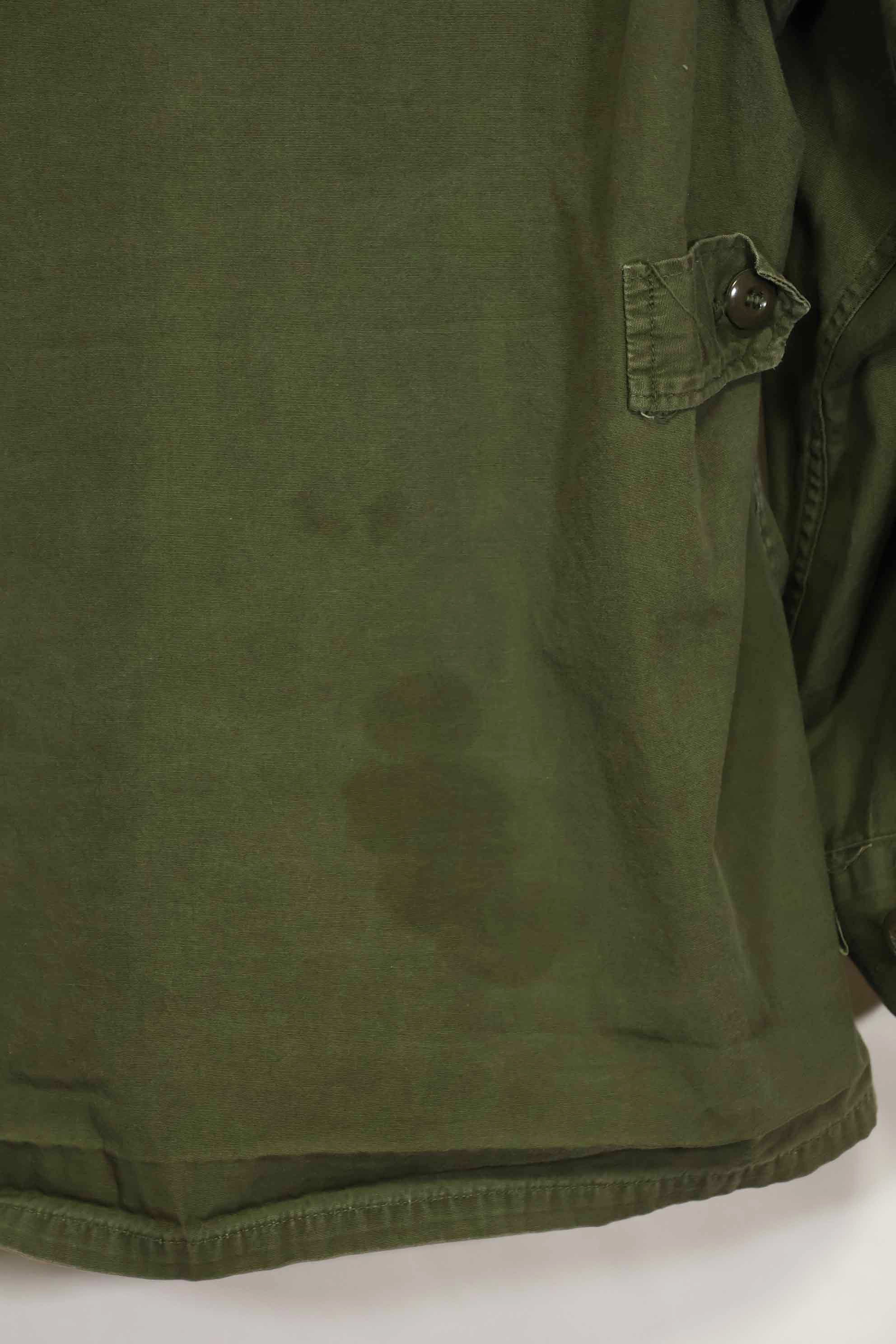 1965〜66年頃　2nd Model ジャングルファティーグ　ジャケット　S-L　パッチ付き　中古品