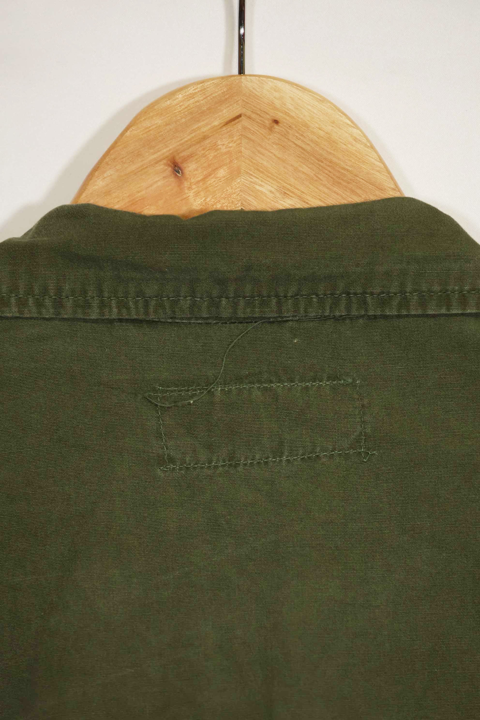 1965〜66年頃　2nd Model ジャングルファティーグ　ジャケット　S-L　パッチ付き　中古品