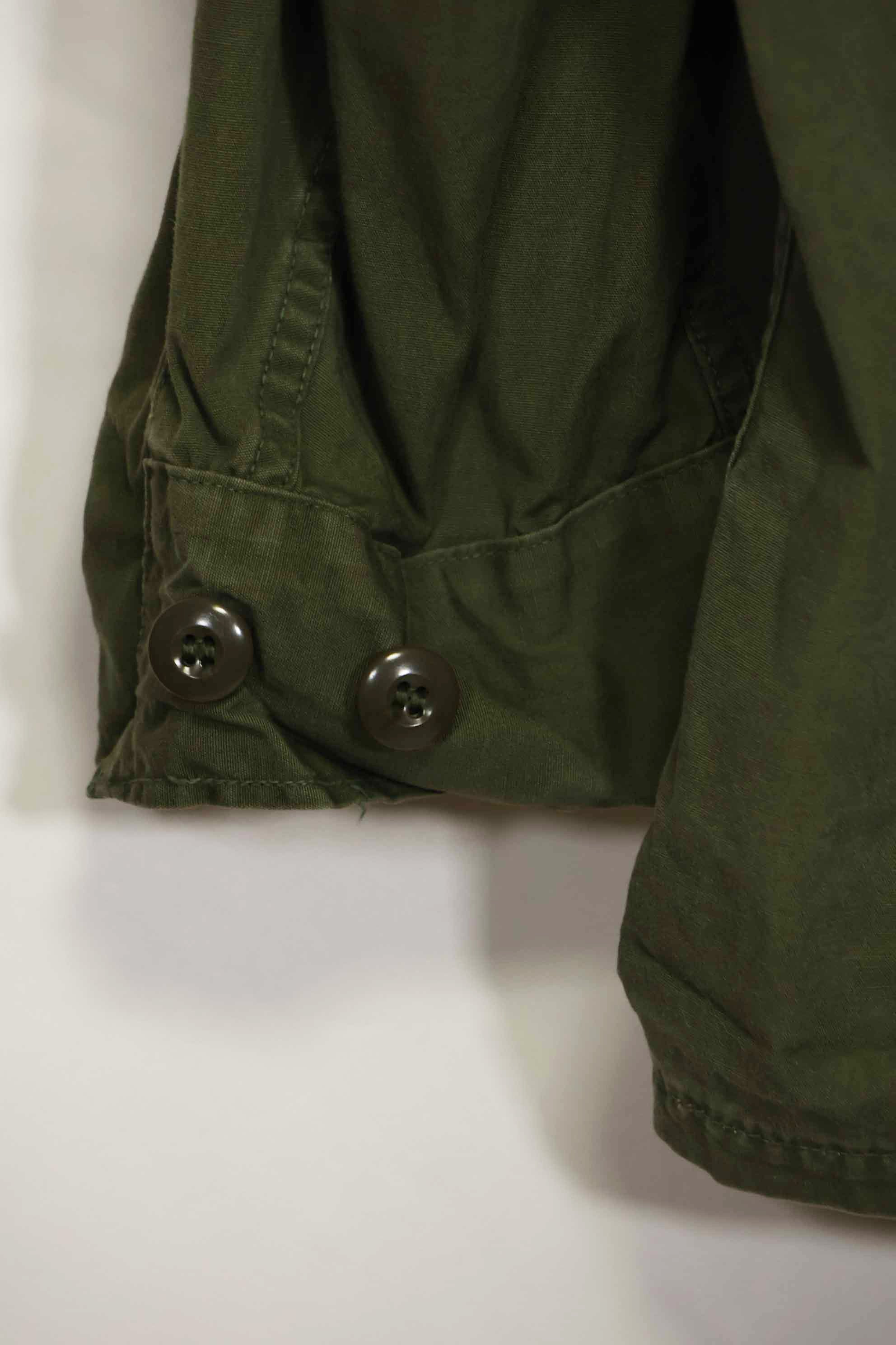 1965〜66年頃　2nd Model ジャングルファティーグ　ジャケット　S-L　パッチ付き　中古品
