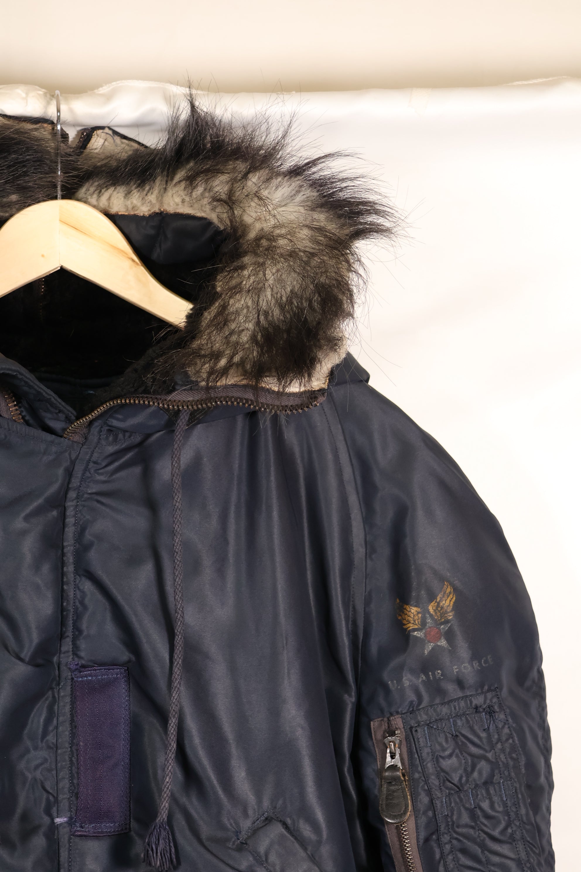 1950年代中期頃　X-LARGE　アメリカ空軍　N2-A　フライトジャケット　ヘビーゾーン　中古品