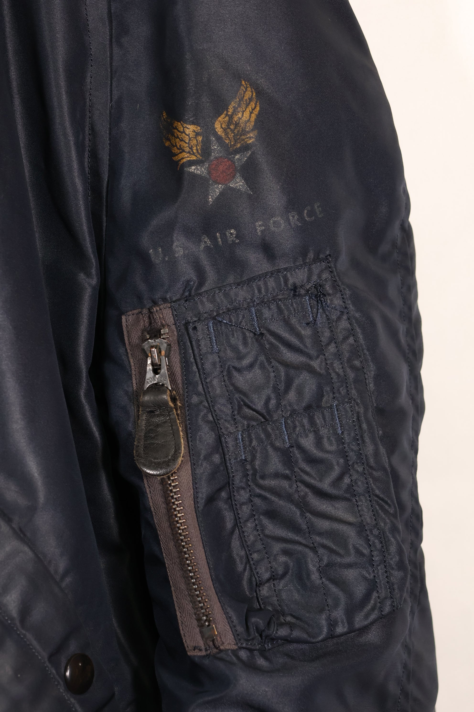 1950年代中期頃　X-LARGE　アメリカ空軍　N2-A　フライトジャケット　ヘビーゾーン　中古品