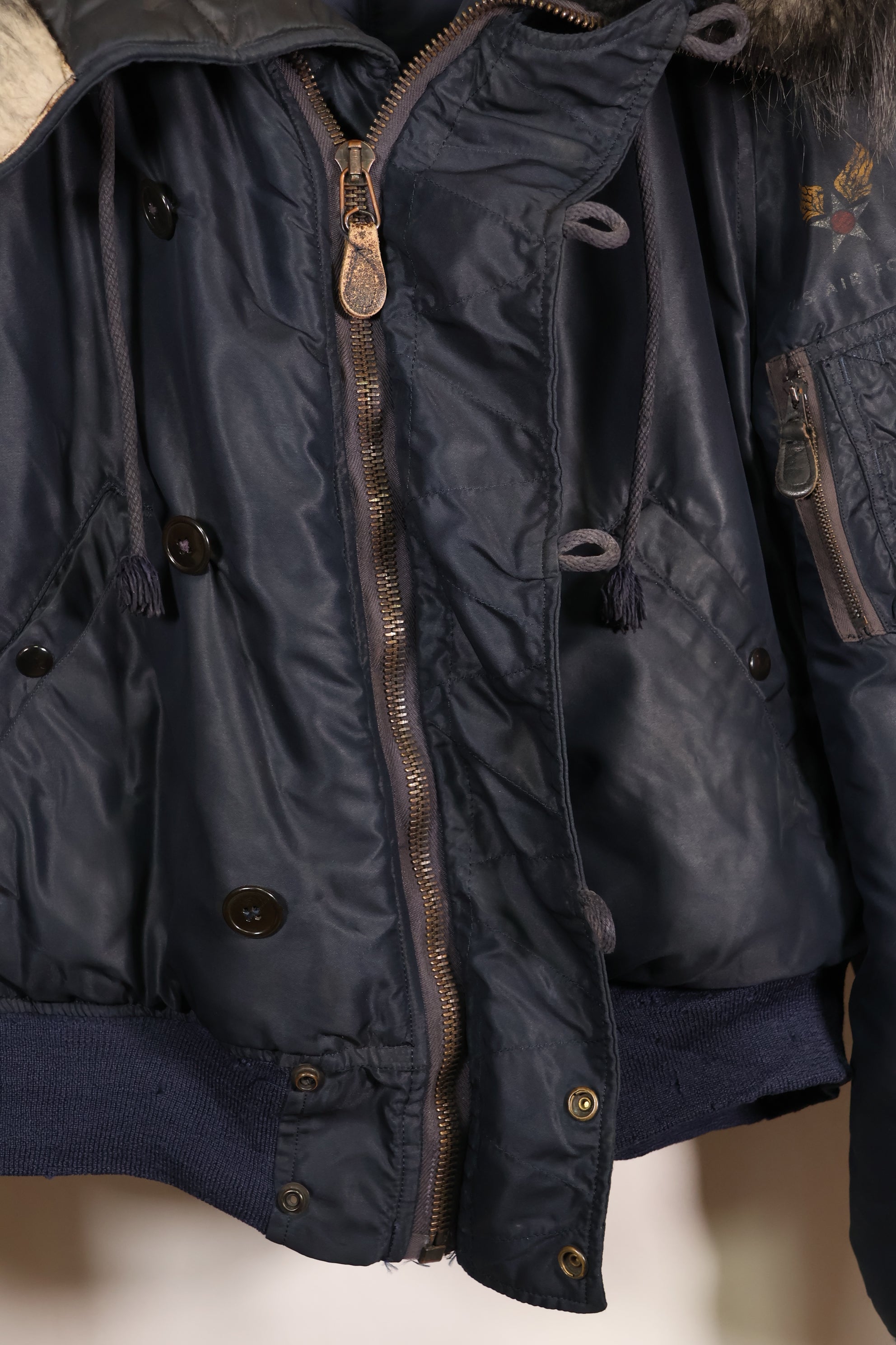 1950年代中期頃　X-LARGE　アメリカ空軍　N2-A　フライトジャケット　ヘビーゾーン　中古品