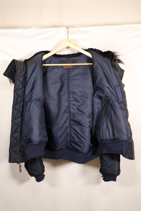 1950年代中期頃　X-LARGE　アメリカ空軍　N2-A　フライトジャケット　ヘビーゾーン　中古品
