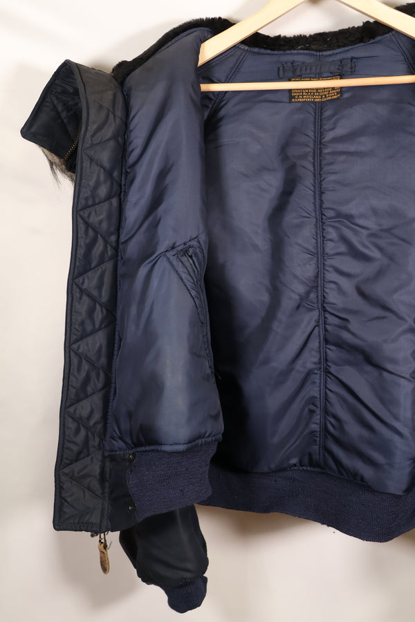 1950年代中期頃　X-LARGE　アメリカ空軍　N2-A　フライトジャケット　ヘビーゾーン　中古品