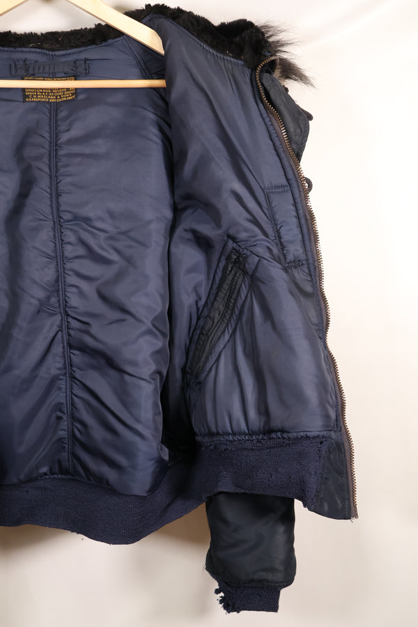 1950年代中期頃　X-LARGE　アメリカ空軍　N2-A　フライトジャケット　ヘビーゾーン　中古品