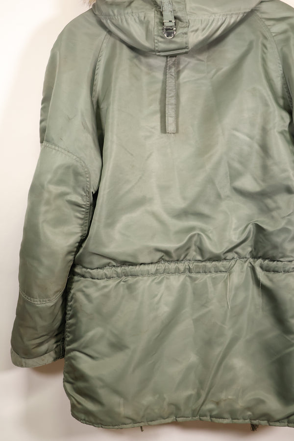 1950年代ロット　アメリカ空軍　N-3B　フライトジャケット　黒タグ　中古品