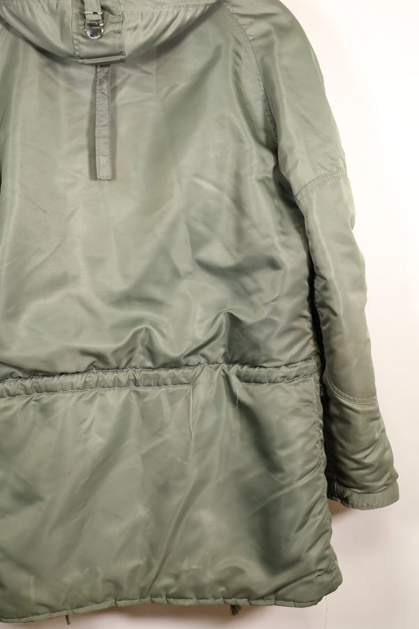 1950年代ロット　アメリカ空軍　N-3B　フライトジャケット　黒タグ　中古品