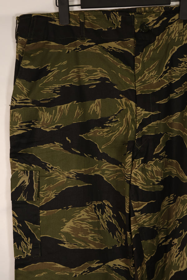 実物　デッドストック　沖縄タイガー　タイガーストライプ　パンツ　US-L ミントコンディション