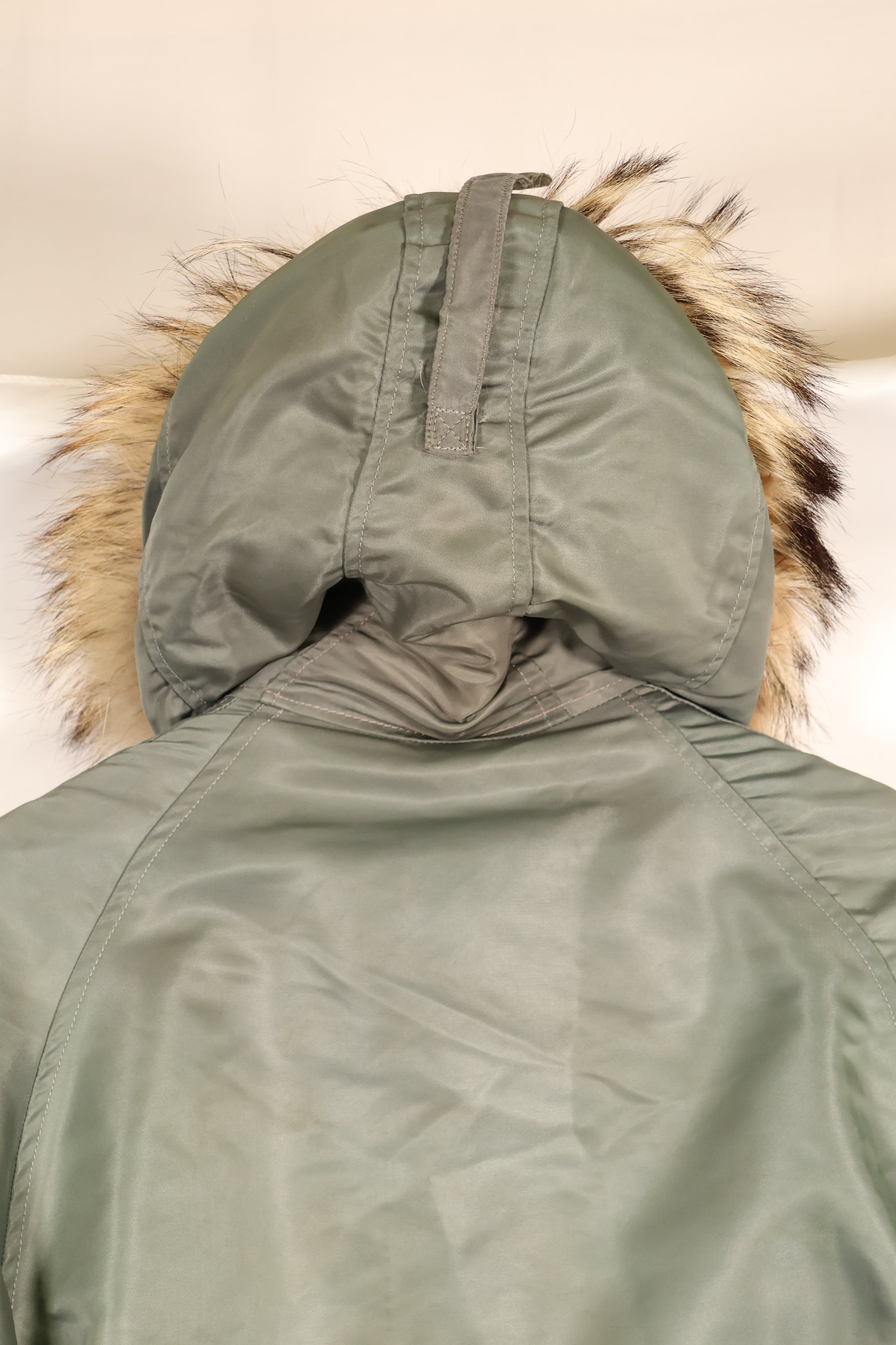 1950年代ロット　アメリカ空軍　N-3B　フライトジャケット　黒タグ　中古品