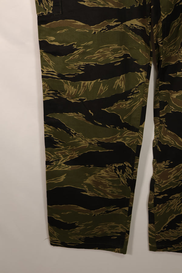 実物　デッドストック　沖縄タイガー　タイガーストライプ　パンツ　US-L ミントコンディション