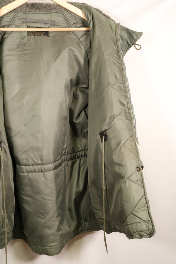 1950年代ロット　アメリカ空軍　N-3B　フライトジャケット　黒タグ　中古品