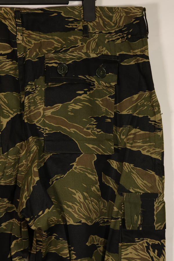 実物　デッドストック　沖縄タイガー　タイガーストライプ　パンツ　US-L ミントコンディション