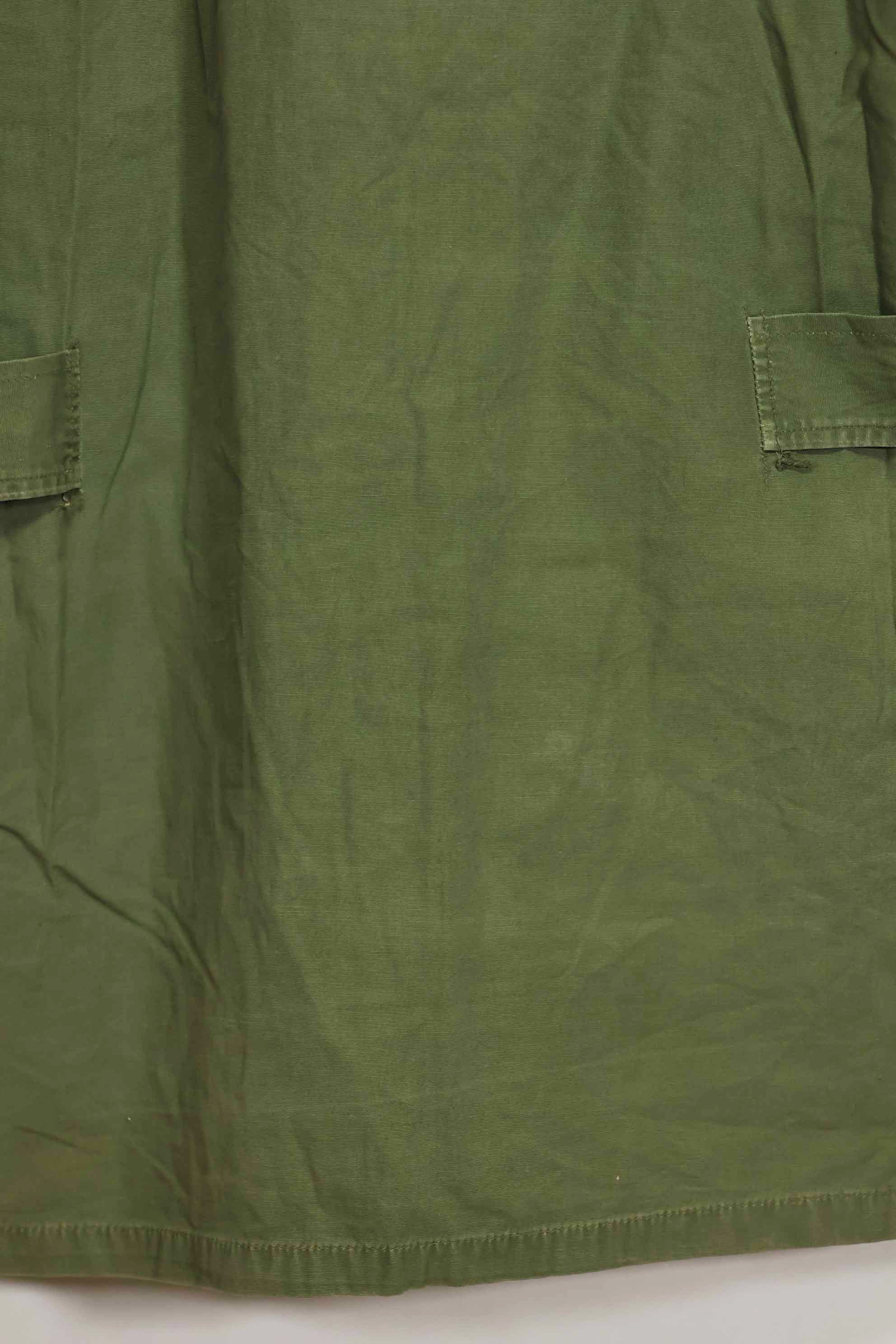 1963年契約　1st Model ジャングルファティーグ　ジャケット　ラベルなし　パッチ後付け　中古品