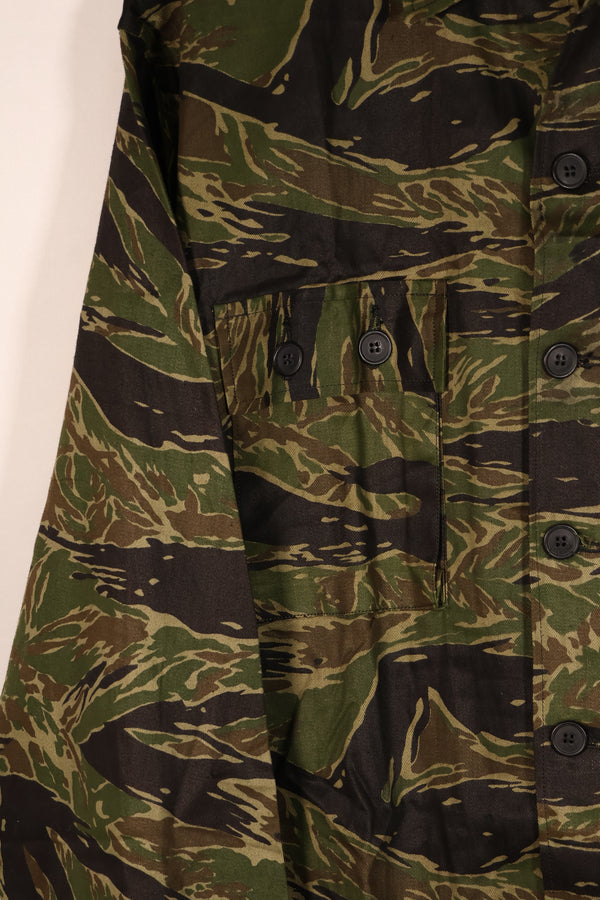 実物　TO81 タイガーストライプ　シャツ　US-XL　デッドストック