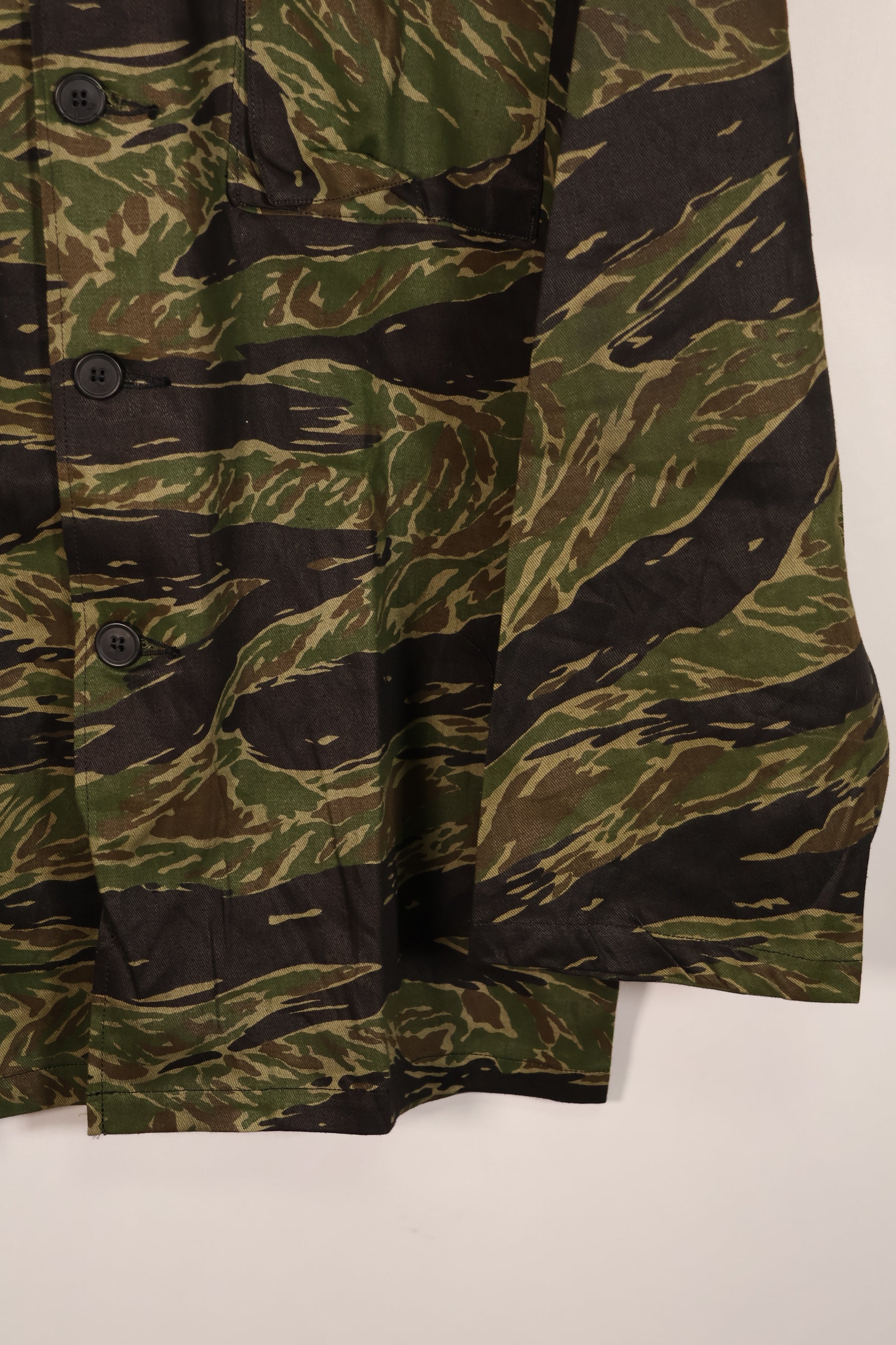 実物　TO81 タイガーストライプ　シャツ　US-XL　デッドストック