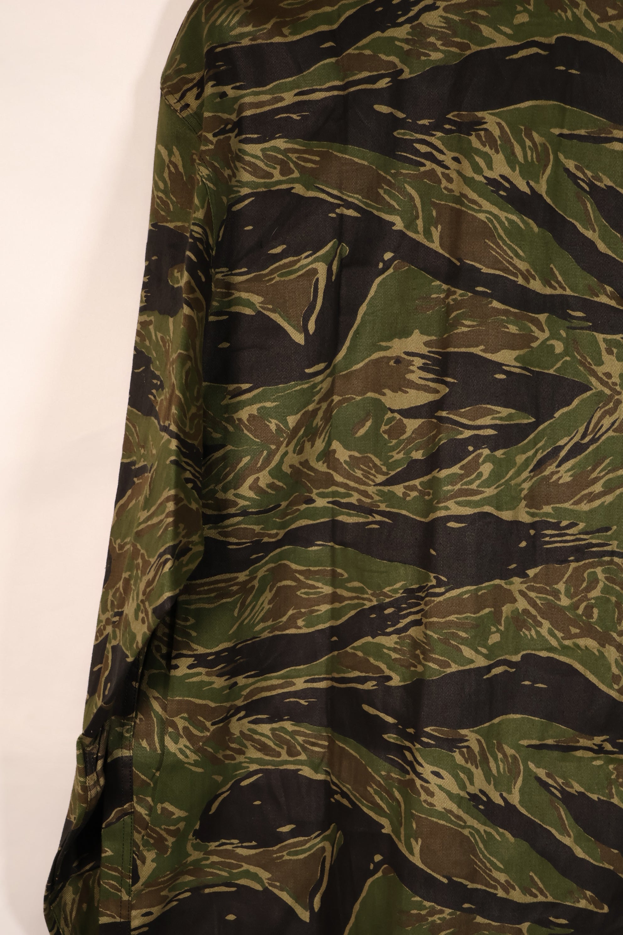 実物　TO81 タイガーストライプ　シャツ　US-XL　デッドストック