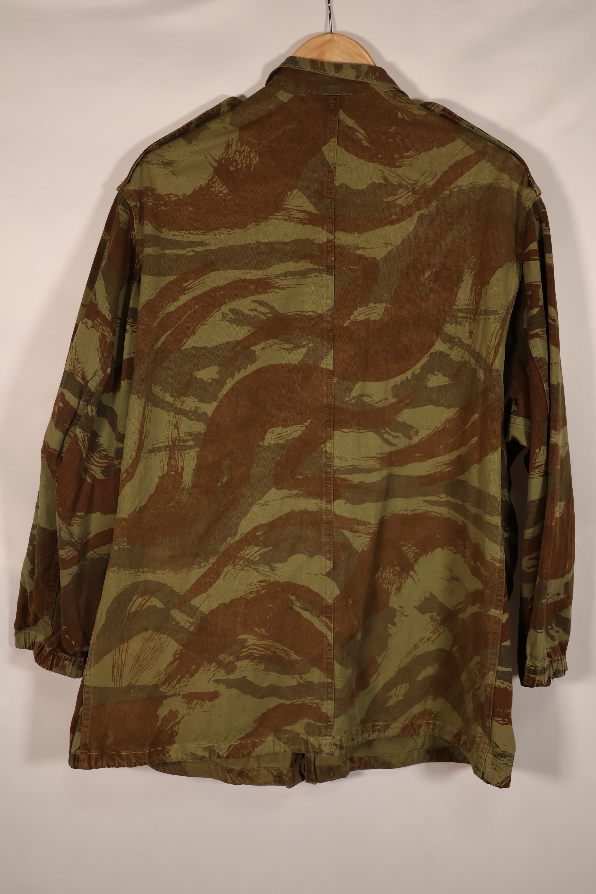 実物　インドシナ戦争　リザード迷彩　TAP 47/56　エアボーンジャケット　中古品