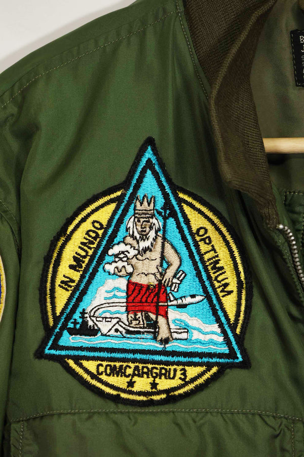 1963年契約　アメリカ海軍　WEP(G-9) フライトジャケット　USS エンタープライズ　サイズ40 中古品