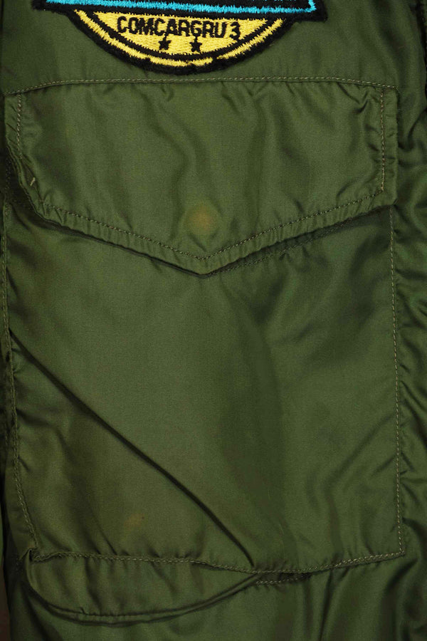 1963年契約　アメリカ海軍　WEP(G-9) フライトジャケット　USS エンタープライズ　サイズ40 中古品