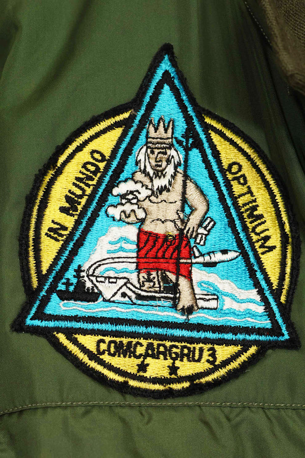 1963年契約　アメリカ海軍　WEP(G-9) フライトジャケット　USS エンタープライズ　サイズ40 中古品