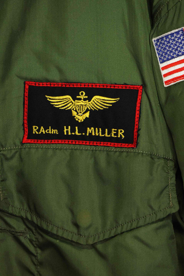 1963年契約　アメリカ海軍　WEP(G-9) フライトジャケット　USS エンタープライズ　サイズ40 中古品