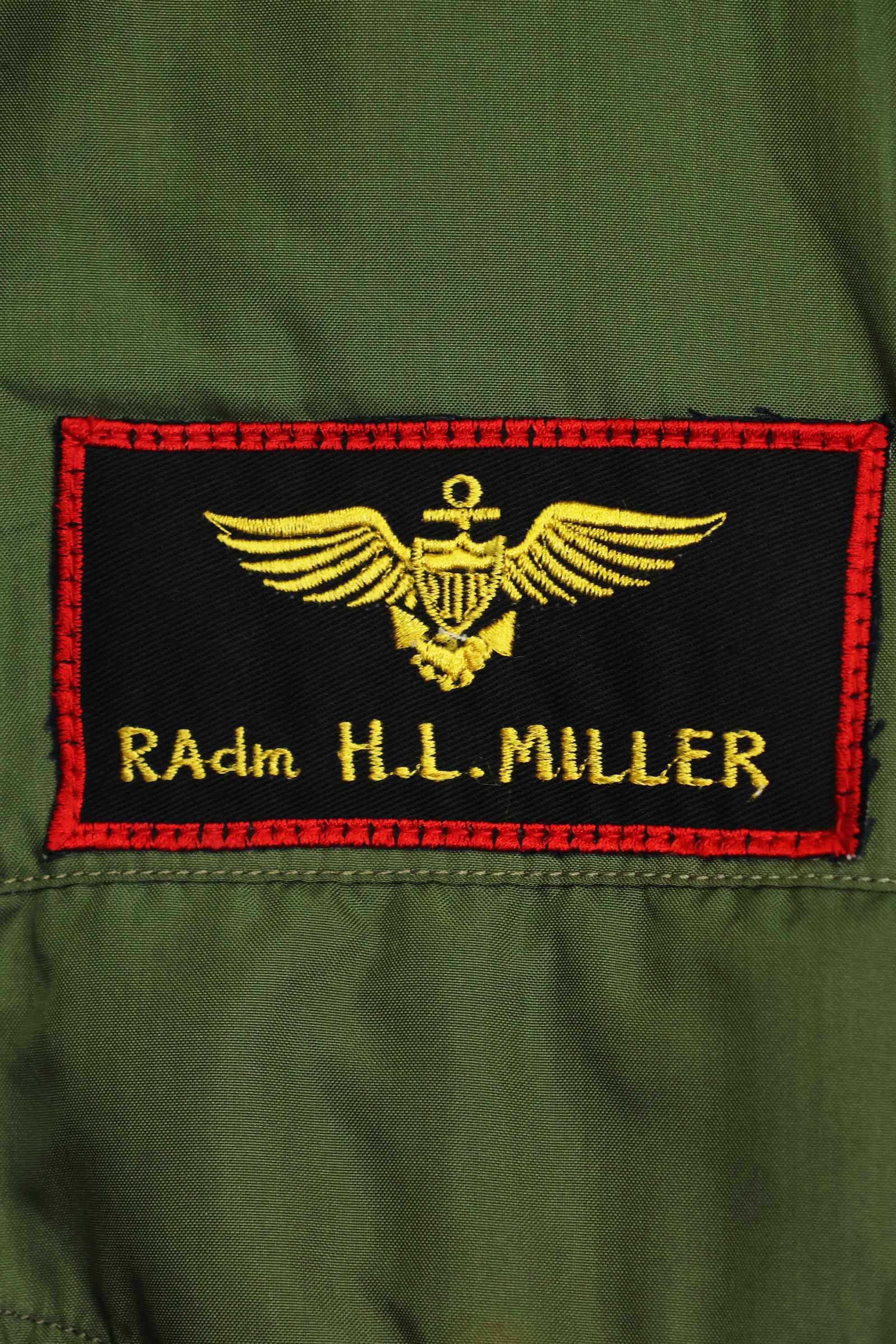 1963年契約　アメリカ海軍　WEP(G-9) フライトジャケット　USS エンタープライズ　サイズ40 中古品