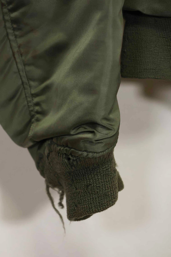 1969年契約　アメリカ空軍　L2-B　ライトゾーン　フライトジャケット　ローカルメイドパッチ付　中古品