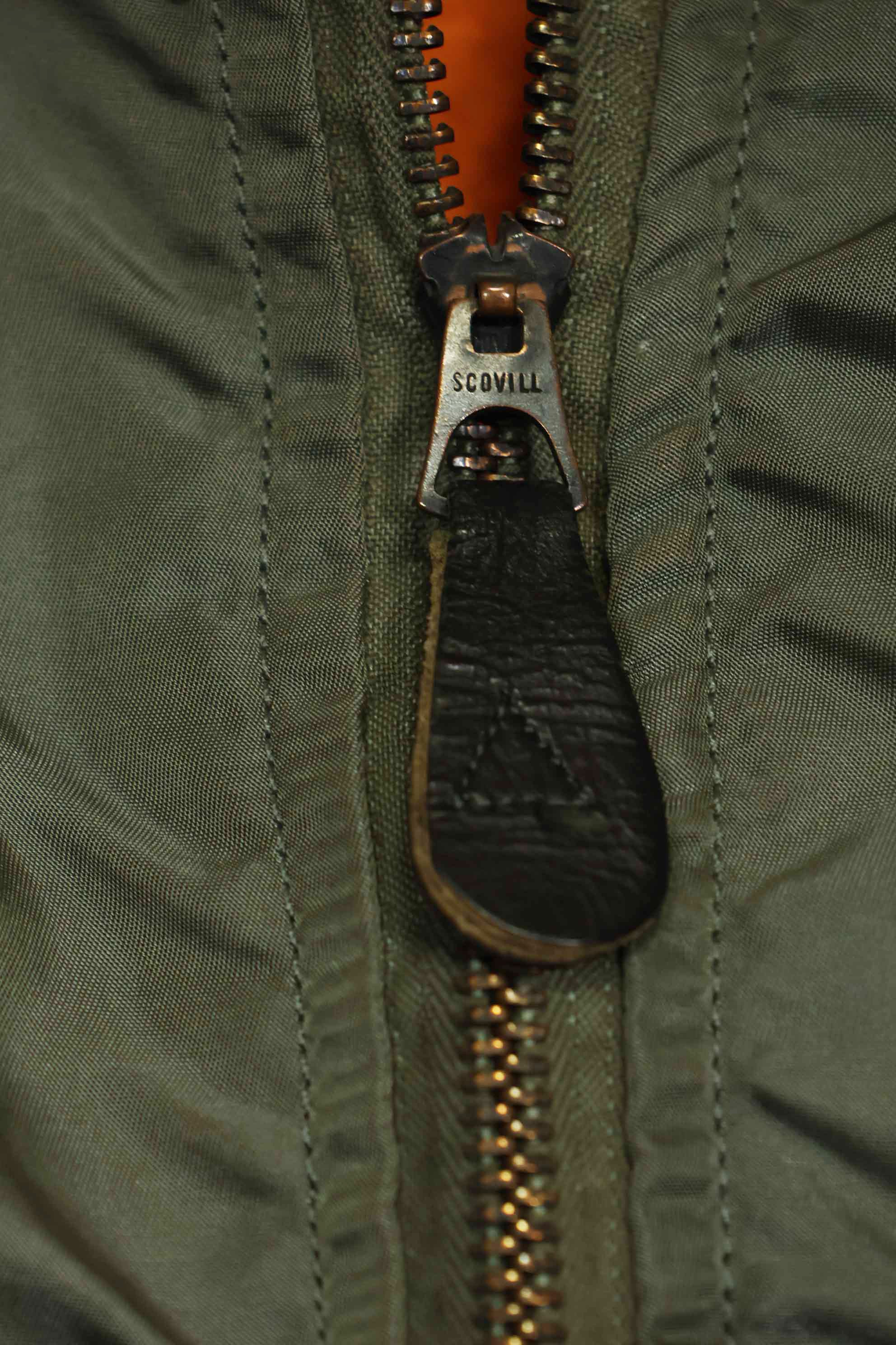 1969年契約　アメリカ空軍　L2-B　ライトゾーン　フライトジャケット　ローカルメイドパッチ付　中古品